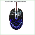 10% Discount Cool Design Colorful 6D LED Wired Optical Gaming Mouse (M-65)